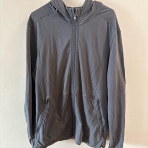 Lululemon Gray Zip Up Sweater